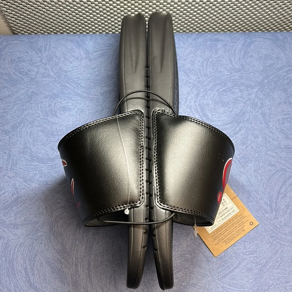 Champion Mens Super Slide Duo Slippers CPS10749M Black Size 12M J830-0222-PUTIAN - Picture 10 of 17